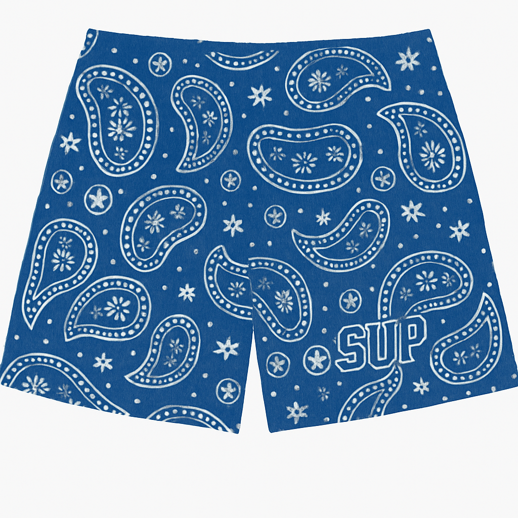 Blue Paisley