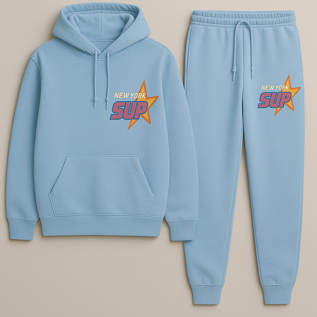 SUP SWEAT SUIT LIGHT BLUE