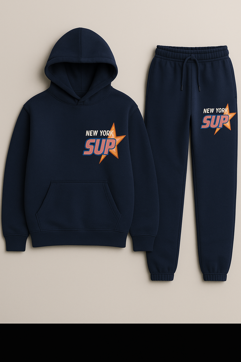 SUP SWEAT SUIT NAVY