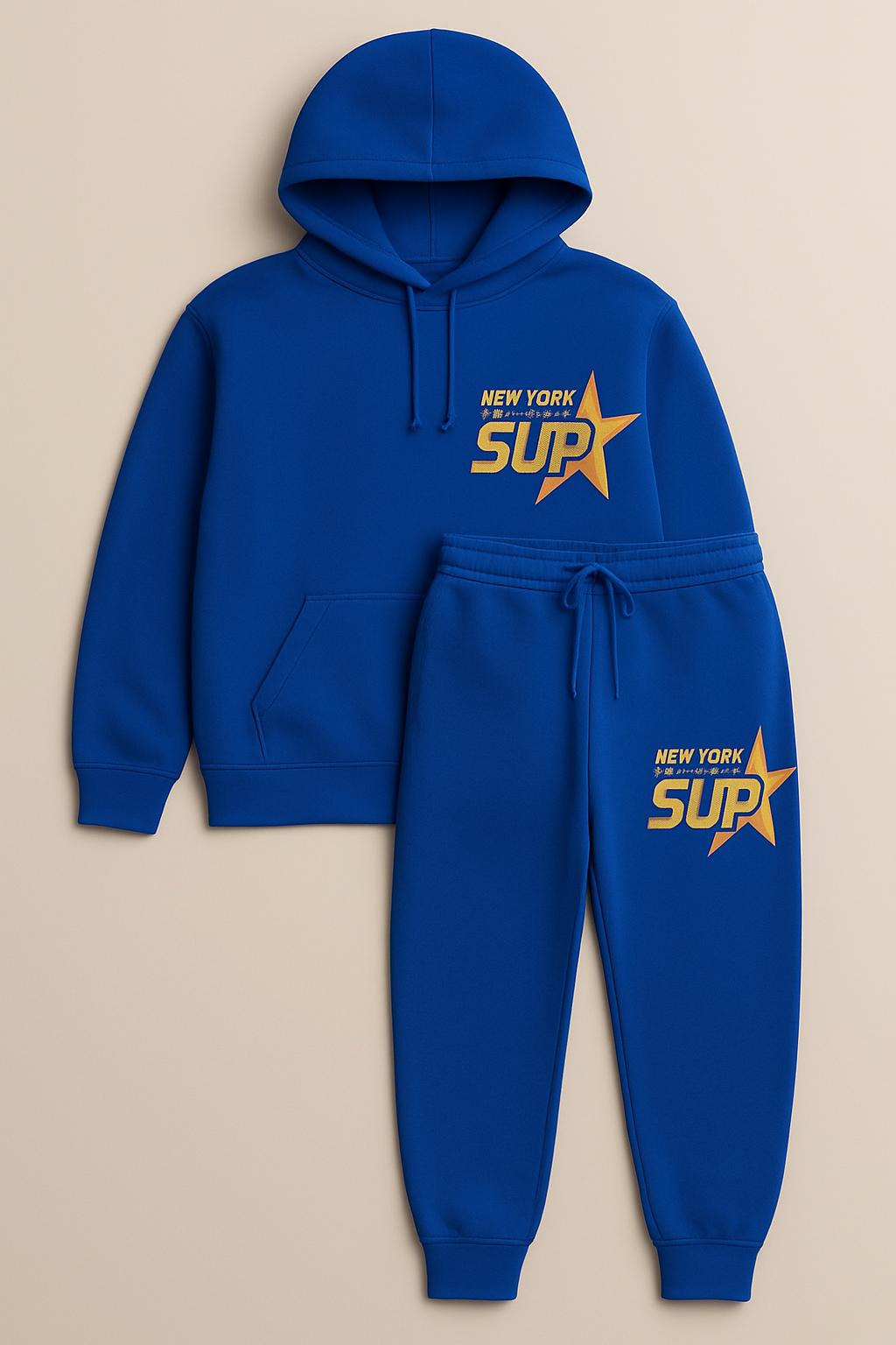 SUP SWEAT SUIT ROYAL BLUE